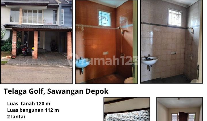 Rumah 2 Lantai Di Iklan Blom Renov Keasliannya Full Renov  Di Talaga Golf, Depok