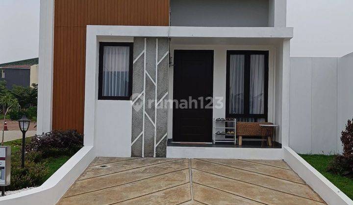 Rumah desain Skandinavia suasana asri di Pemda Cibinong  1