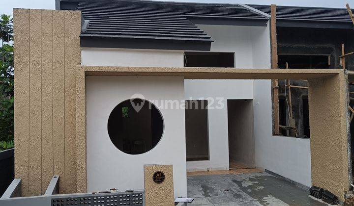 Rumah di Depok desain jepang siap huni cash dan kredit  1