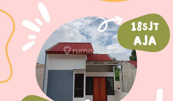 Promo rumah murah di pondok Rajeg 5 menit ke stasiun  2