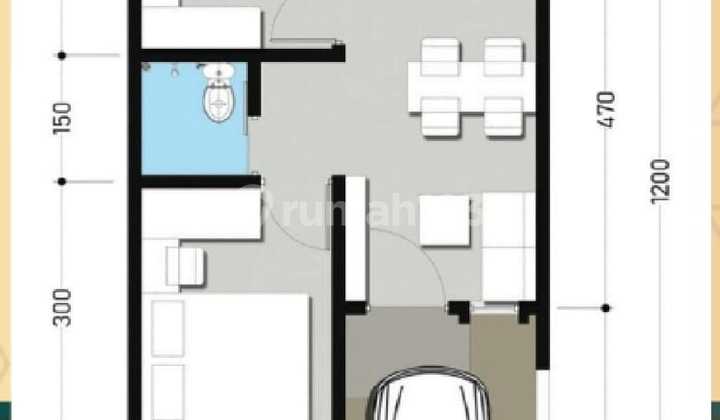 Rumah Desain Skandinavian Di Pakansari Cibinong