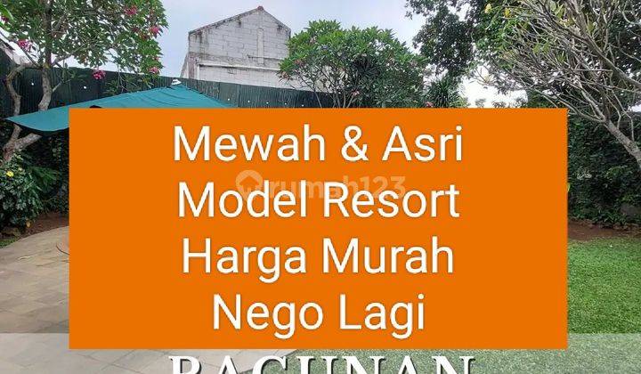 Rumah Mewah Model Resort Harga Murah Nego Lagi 1