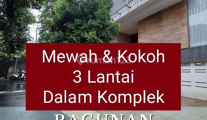 Rumah Mewah 3 Lantai Dalam Komplek Harga Nego Sampe Deal 1