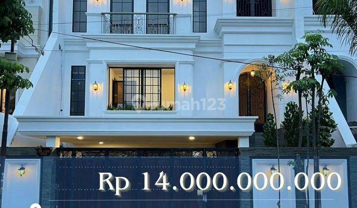 Brand New House Mewah Megah 3 Lantai + Rooftop Harga Nego 2