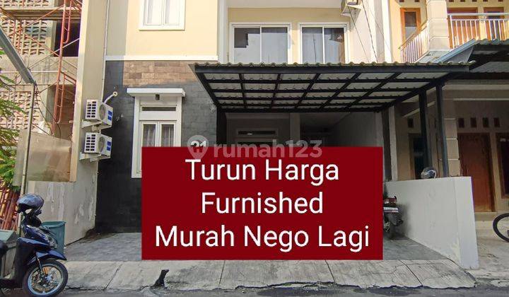 Turun Harga! Rumah Bagus 2 Lantai Siap Huni Furnished 1