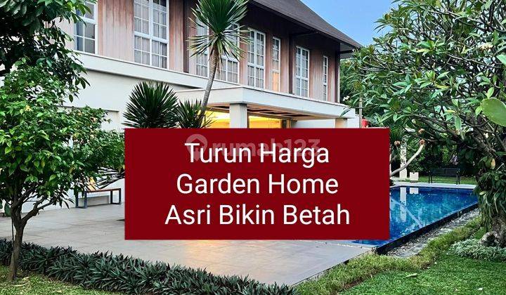 Turun Harga! Garden Home Mewah Asri Bikin Betah Harga Miring 1