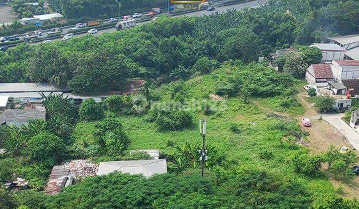 Kavling Gandeng Siap Bangun Jalan Lebar Dekat Tol 2