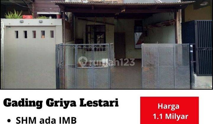 Dijual Rumah Di Gading Griya Lestari Kelapa Gading Jakarta Utara  2