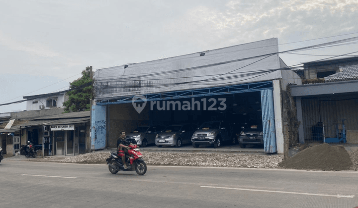 Dijual Ruang Usaha Showroom + Rumah di Jl Imam Bonjol Karawaci  1