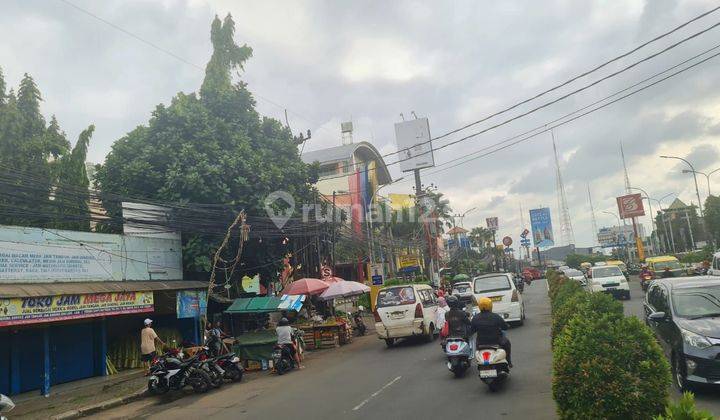 Tanah terdiri 7 kios di kawasan Ciledug kota Tangerang dekat pintu masuk CBD 2