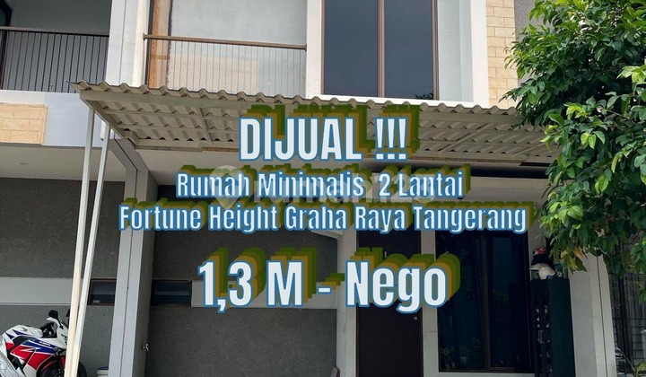 JUAL RUMAH  Fortune Height Graha Raya Tangerang 
