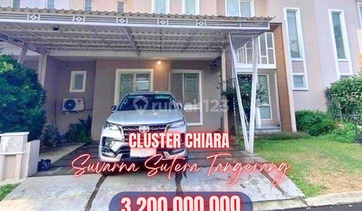 Dijual Murah Rumah Siap Huni Cluster Chiara Suvarna Sutera 1