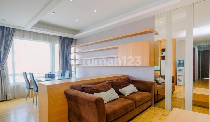 Dijual Apartemen Sudirman Park Tipe 3 Kamar Tidur Furnished 1