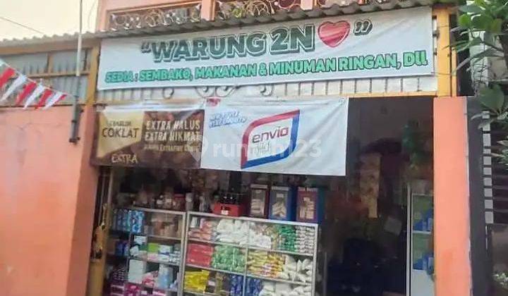 Jual Rumah+usaha Warung Deket Arundina Cibubur Ciracas 1