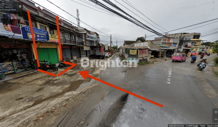 RUKO 2 LANTAI PINGGIR JALAN DI KAWASAN SUKMAJAYA– LOKASI PREMIUM, DEKAT TOLE ISKANDAR, COCOK UNTUK USAHA, BEBAS BANJIR 2