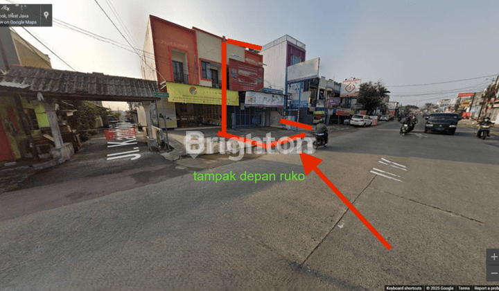 RUKO 2 LANTAI PINGGIR JALAN DI MEKARJAYA – LOKASI PREMIUM 2