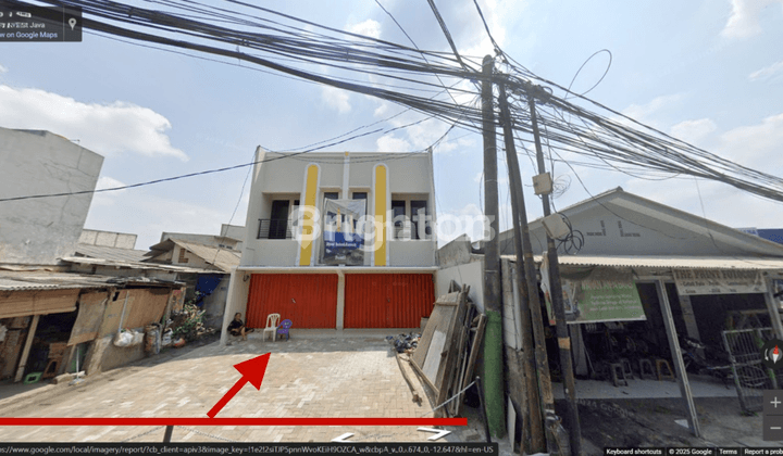 RUKO BARU 2 LANTAI – PINGGIR JALAN, DI KAWASAN PANCORAN MAS STRATEGIS UNTUK USAHA, HANYA 1.4M NEGO! 1