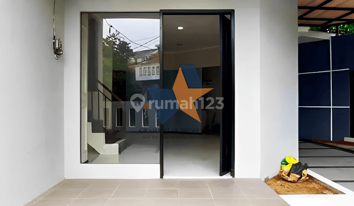 Rumah 2 Lantai di Hoek, Graha Raya Bintaro 2