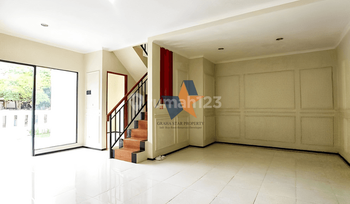 Rumah 2 Lantai di Hoek, Graha Raya Bintaro 1