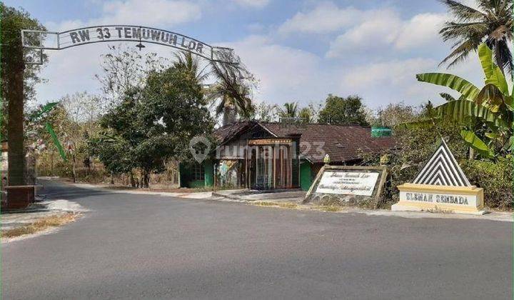 Area Exit Tol Gamping Tanah Jogja Akses Jalan Bagus Lokasi Cakep 2