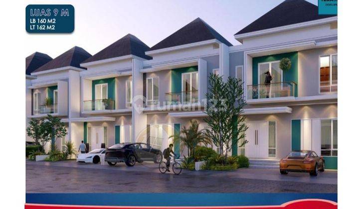 DIJUAL RUMAH BARU SPRINGWOOD2 JL. ALOEVERA, BISA CICIL KE DEVELOPER 5 THN 1