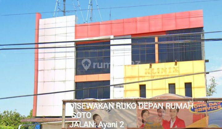 DISEWAKAN RUKO TEPI JALAN AYANI2, STRATEGIS, SIAP USAHA 1