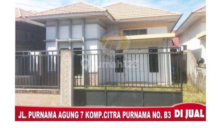 DIJUAL RUMAH TIPE 80 JALAN PURNAMA SIAP HUNI 1