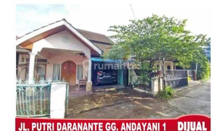 DIJUAL RUMAH LUAS HARGA MIRING JALAN PUTRIDARANANTE 2