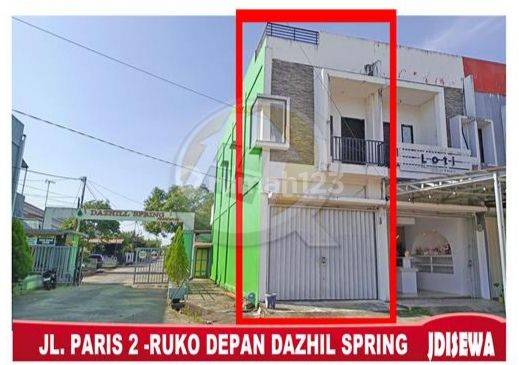 Dijual Ruko Hook Strategis Jl.paris 2,siap Pakai 2