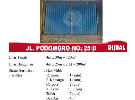 For Sale Podomoro Street-side Shop House, Move-in Ready, Strategic Location 2