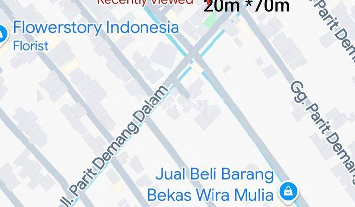 Dijual Tanah Jalan Parit Demang 2