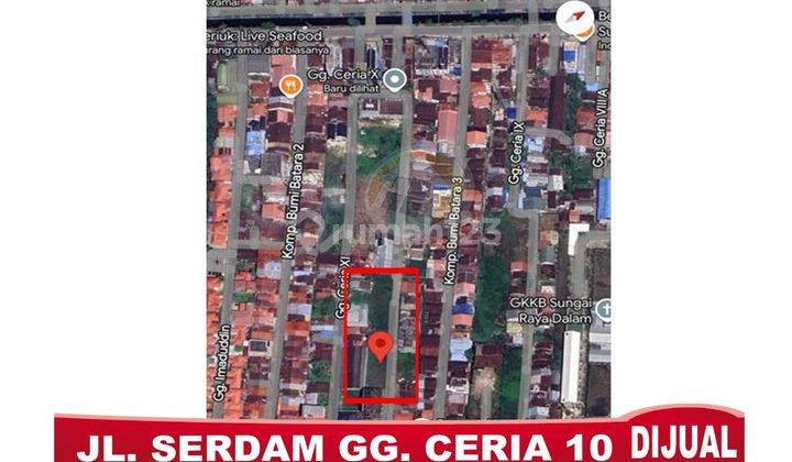 Dijual Tanah Siap Bangun Jln Serdam ,strategis 1