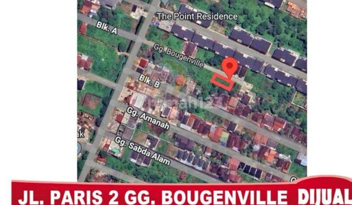 Dijual Tanah Siap Bangun Jl. Paris 2, Sangat Startegis 1