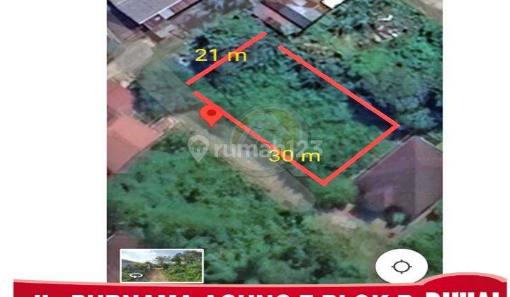 DIJUAL TANAH SIAP BANGUN JL. PURNAMA AGUNG 7 1