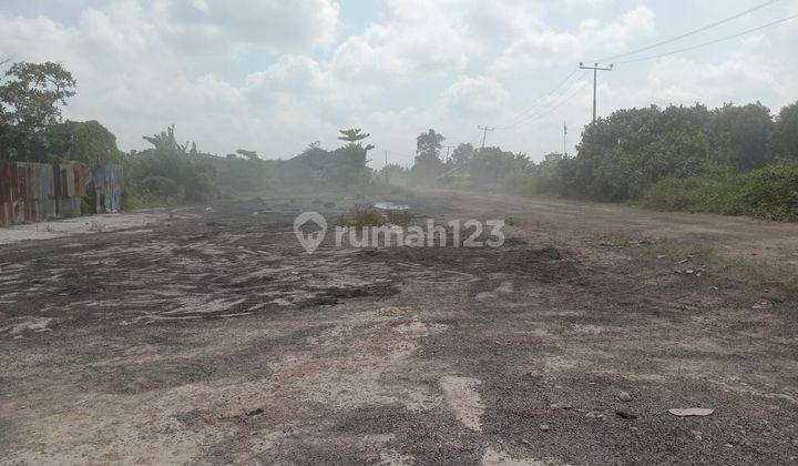 DISEWAKAN LAHAN/TANAH 3000M2 SIAP PAKAI , AREA PERGUDANGAN WAJOK, DEKAT DERMAGA  2