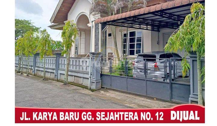 Dijual Rumah Beton Siap Huni Jl. Karya Baru 1