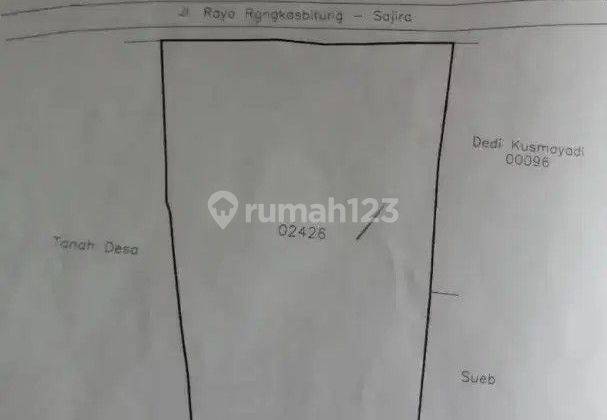 Dijual Tanah di Sajira Rangkasbitung Lebak Banten  2