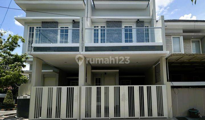 Dijual Rumah 2 Lt Baru Gress Tenggilis Mejoyo Dekat Ubaya 1