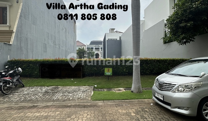 Jual Kavling Artha Gading Villa / LT 453m2 / Selatan