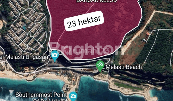 TANAH DI BALI LOKASI PANTAI MELASTI BADUNG BALI LOKASI TERBAIK 1