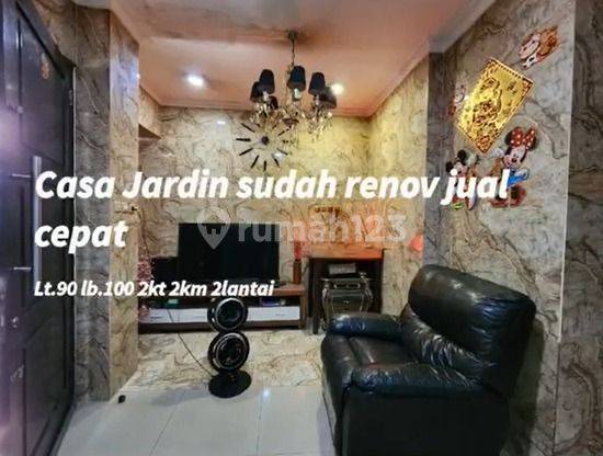 Dijual Rumah Casa Jardin Anthurium Semi Furnished Bagus 2 Lantai 1