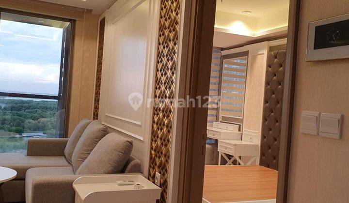 Disewa Apartemen Gold Coast Pik Atlantic Full Furnished 1br 1