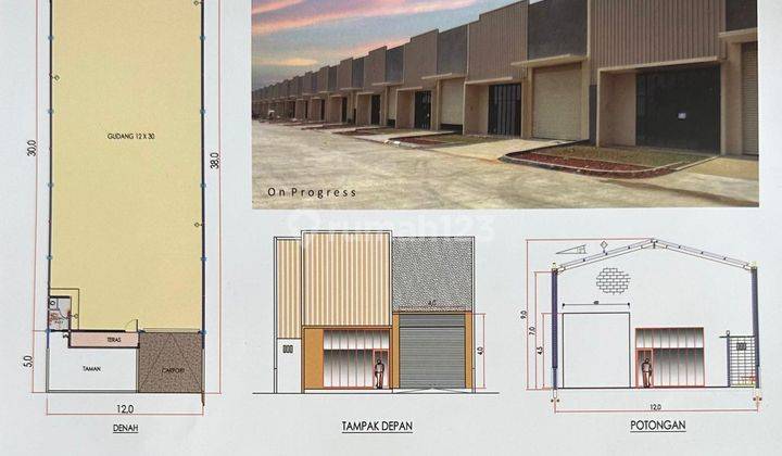 Disewa Pergudangan The Airport City Teluk Naga Luas Strategis 2