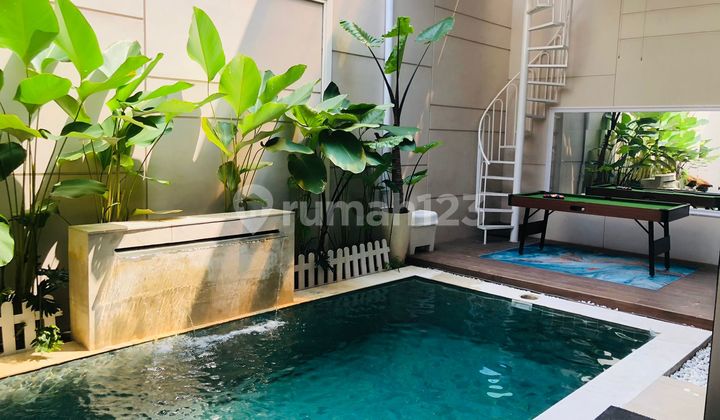 Dijual Rumah Pik Golf Island mewah brand new full furnish with private pool uk 200m at Jakarta Utara 2