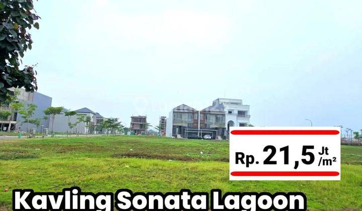 Dijual Kavling Pik Golf Island Sonata Lagoon Uk 8x25m2 Best Deal At Jakarta Utara 1