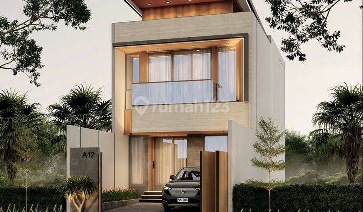 Rumah Modern Kontemporer 2 lantai dilingkungan hunian nyaman dan asri Villa Dago Tangerang Selatan  2