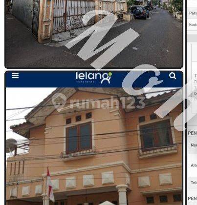 Dijual rumah lelang 2 lantai Shm di Jalan kemangggisan ilir II, kondisi bagus dan dihuni 1