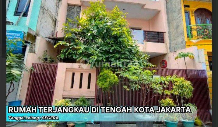 Dijual Rumah Lelang2 Lantai Daerah Palmerah, Jakarta Barat 1