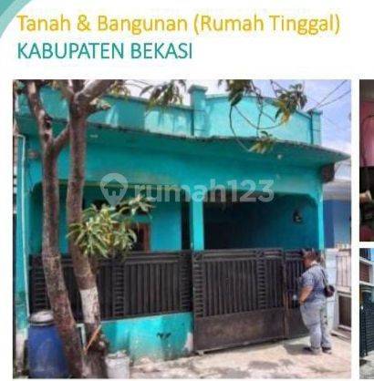 Dijual Rumah Dengan Lelang di Perum kirana,Wanajaya, Cibitung,HGB 1