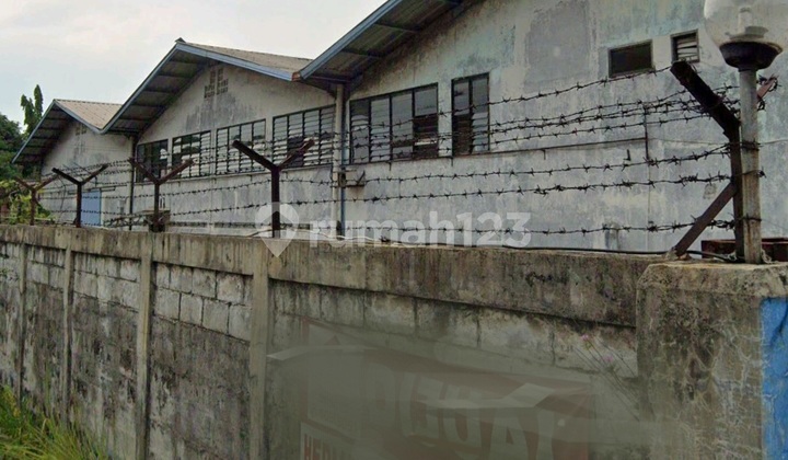 For Quick Sale: Former Batuceper Factory Near Airport and Batuceper Toll Road, Strategic Location.